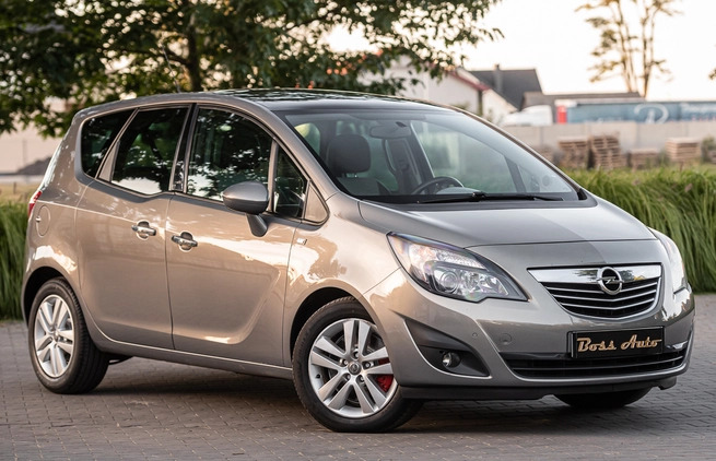 Opel Meriva cena 23900 przebieg: 188123, rok produkcji 2011 z Jeziorany małe 407